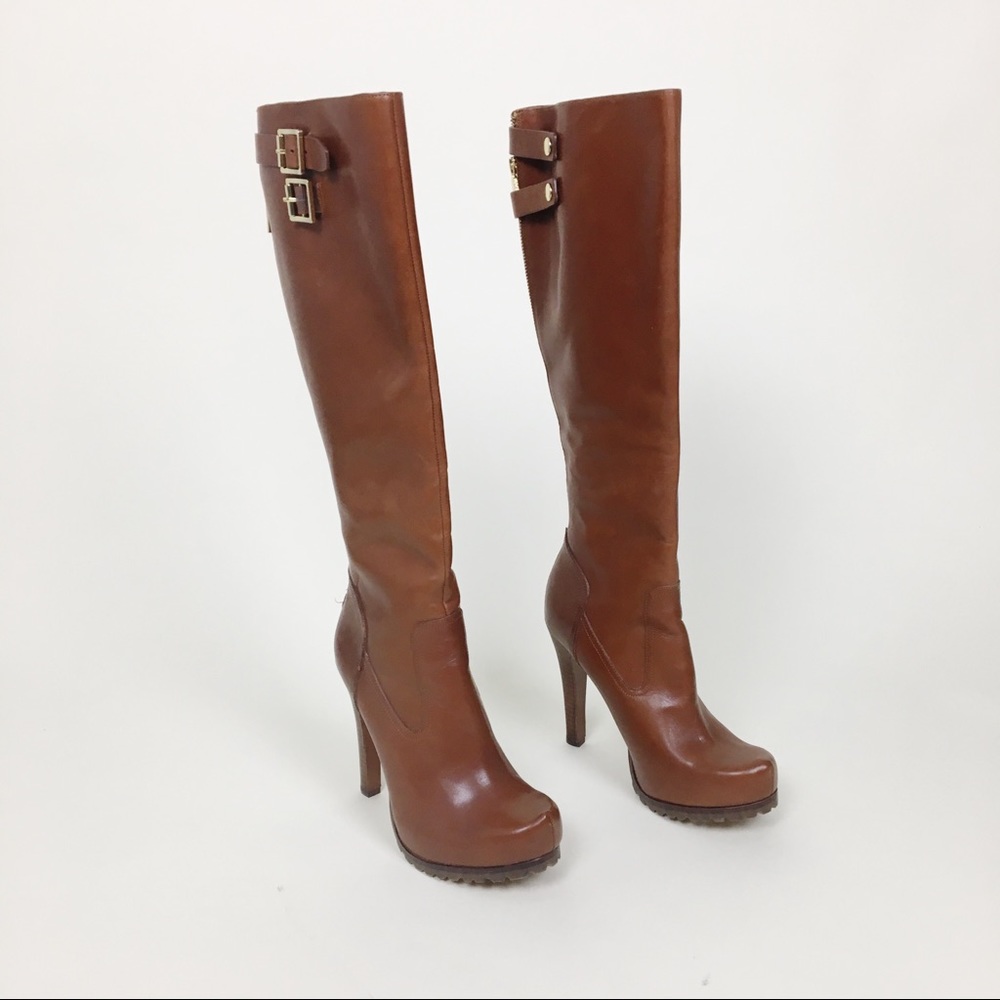 Rachel Zoe Leather Knee High Boots
